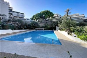 3 VÆRELSES LEJLIGHED I RESIDENCE MED POOL I JUAN LES PINS